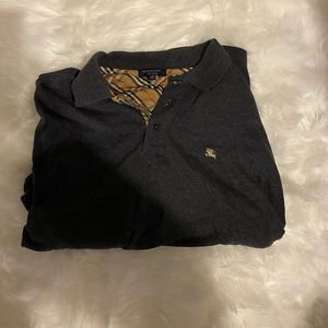 burberry LONG SLEEVE polo